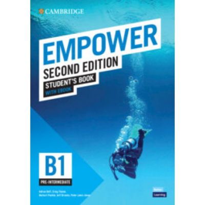 Cambridge English Empower Pre-intermediate Students Book with eBook 2nd. ed. - Adrian Doff