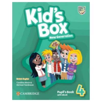 Kids Box New Generation Level 4 Pupils Book with eBook - Caroline Nixon