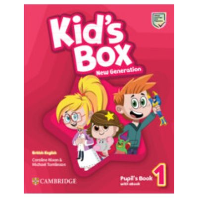 Kids Box New Generation Level 1 Pupils Book with eBook - Caroline Nixon