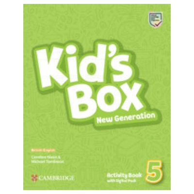 Kids Box New Generation Level 5 Activity Book with Digital Pack - Caroline Nixon