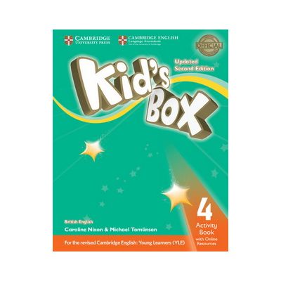 Kids Box Level 4 Activity Book with Online Resources 2ed. - Caroline Nixon