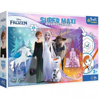 Puzzle Primo 24 super maxi Frozen 2 Regatul inghetat Trefl