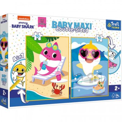 Puzzle Primo baby maxi 2x10 Baby Shark Trefl