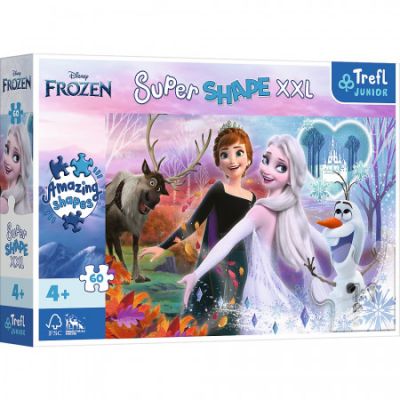 Puzzle Primo Super shape XXL 60 Disney. Frozen Surorile dansatoare Trefl