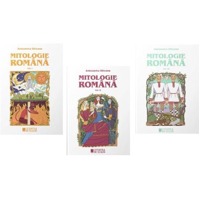 Pachet Mitologie romana 3 volume - Antoaneta Olteanu