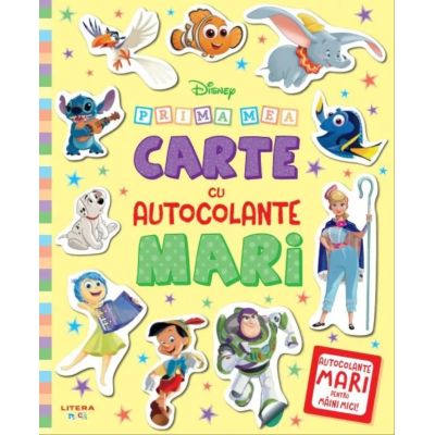 Disney. Prima mea carte cu autocolante mari