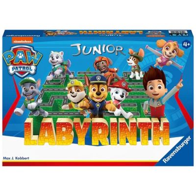 Joc labirint pentru copii de la 4 ani multilingv inclusiv RO Labyrinth Paw Patrol Junior Ravensburger