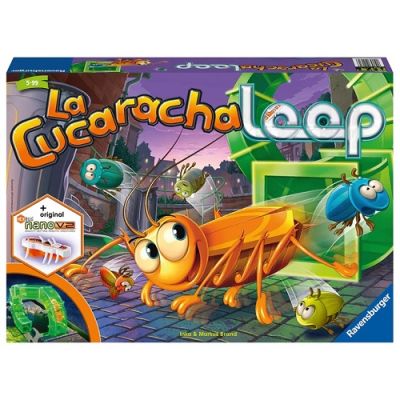 Joc de societate pentru copii de la 6 ani multilingv inclusiv RO La Cucaracha Loop Ravensburger