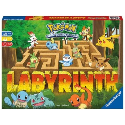 Joc labirint pentru copii de la 7 ani multilingv inclusiv RO Labyrinth Pokemon Ravensburger