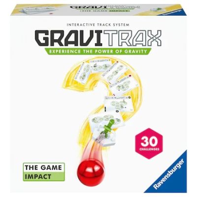 Joc de constructie set de baza cu 27 piese si 30 de provocari incluse Gravitrax The Game Impact