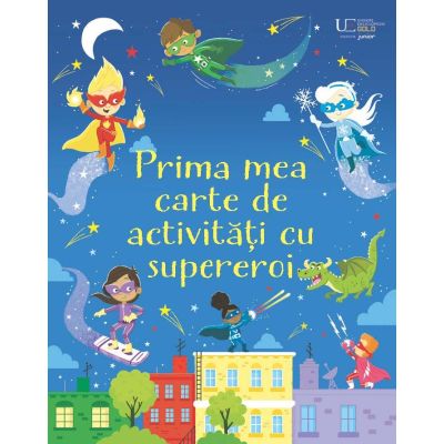 Prima mea carte de activitati cu supereroi Usborne - Usborne Books