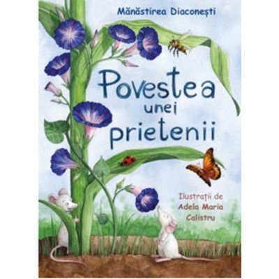 Povestea unei prietenii carte de citit si de colorat