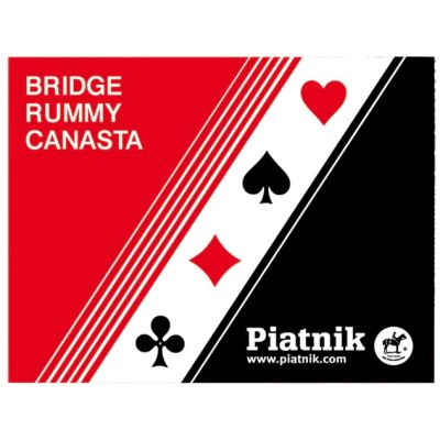 Set carti de joc Poker Bridge Canasta 2 pachete Piatnik