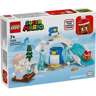 LEGO Super Mario. Set de extindere Aventura pinguinilor in zapada 71430 228 piese