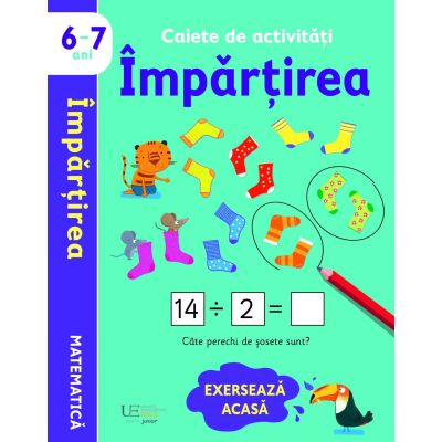 Caiete de activitati. Impartirea 6-7 ani Usborne - Usborne Books