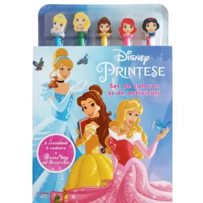 Disney Printese. Set de colorat si de activitati