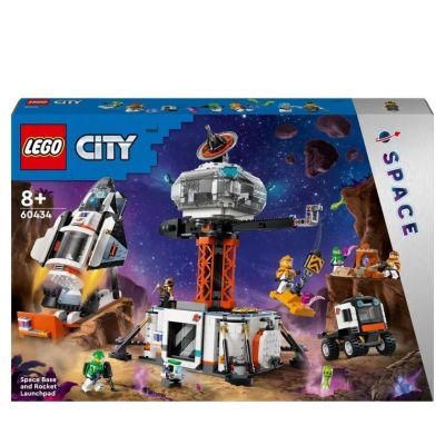 LEGO City. Baza spatiala si platforma de lansare a rachetei 60434 1422 piese