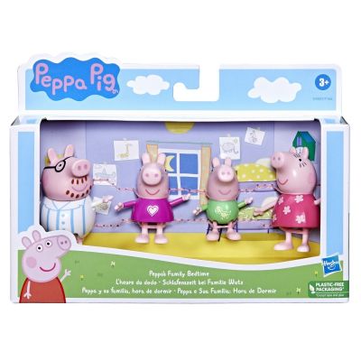 Set figurine familia Pig ora de culcare