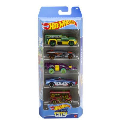 Set 5 masini Hot Wheels City 3