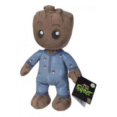 Jucarie de plus Disney Marvel Groot in pijamale 31 cm