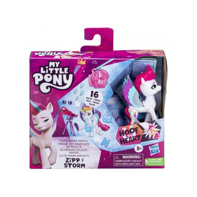 Figurina Zipp Storm 7. 5 cm My Little Pony Cutie Mark Magic