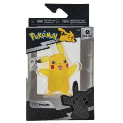 Figurina Select Translucent de actiune 7. 5cm Pokemon Pikachu