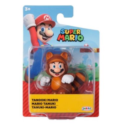 Figurina articulata 6cm Nintendo Mario Tanooki Mario