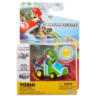 Figurina 5cm Yoshi cu masinuta