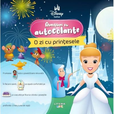 Disney Bebe. Aventuri cu autocolante. O zi cu printesele