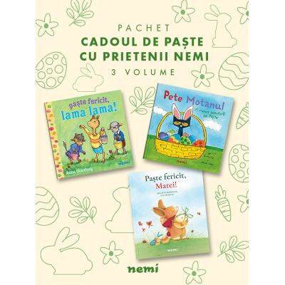 Pachet Cadoul de Paste cu prietenii NEMI 3 vol.