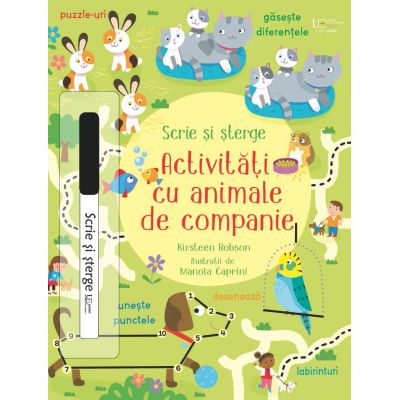 Activitati cu animale de companie Usborne - Usborne Books