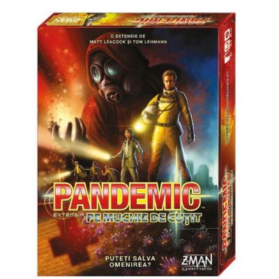 Joc de societate Asmodee extensie Pandemic pe muchie de cutit