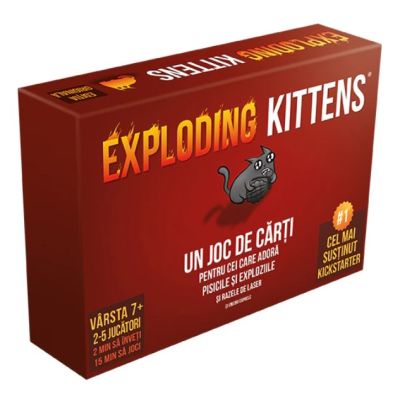 Joc de societate Asmodee Exploding Kittens