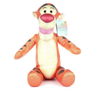 Jucarie de plus cu sunete si sclipici Disney Tigger