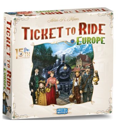 Joc de societate Ticket to Ride Europa 15th Anniversay Edition limba engleza
