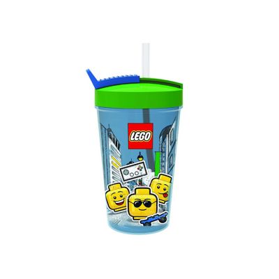 Pahar LEGO Iconic cu pai 40441724