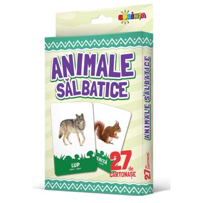 27 de cartonase. Animale salbatice