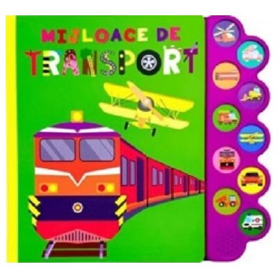 Mijloace de transport. Carte cu sunete