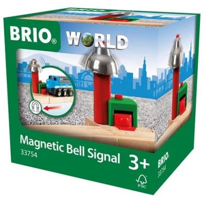 Semnal sonor cu actionare magnetica pentru trenulete BRIO