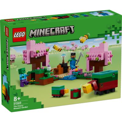 LEGO Minecraft. Gradina cu ciresi infloriti 21260 304 piese