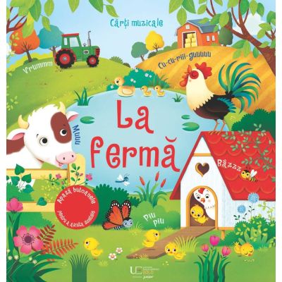 La ferma. Carte muzicala Usborne - Usborne Books