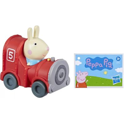 Masinuta cu figurina iepurasul Rebecca Peppa Pig Buggy