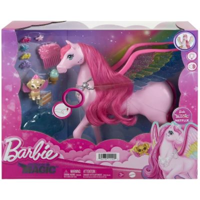 Set de joaca muzical cu accesorii Barbie - A Touch Of Magic Pegasus