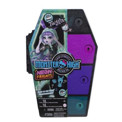 Papusa High Neon Frights Twyla Monster High