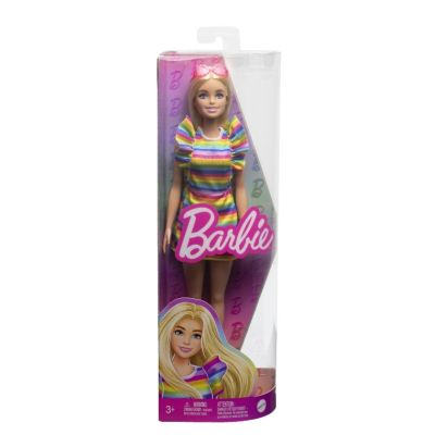 Barbie fashionista blonda cu aparat dentar Barbie