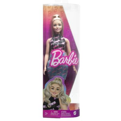 Barbie fashionista blonda cu borseta roz Barbie