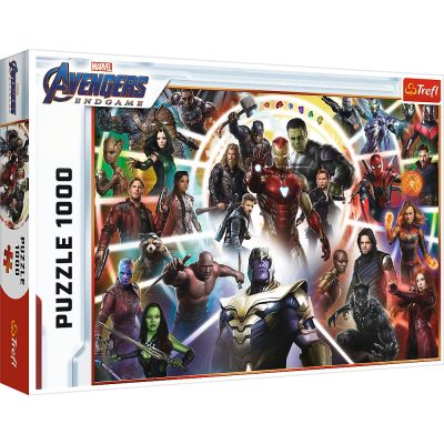 Puzzle 1000. Avengers Sfarsitul jocului Trefl