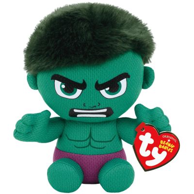 Plus 15 cm Beanie Babies Marvel Hulk Ty