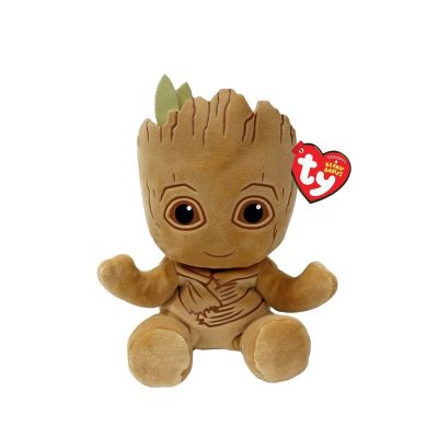 Plus 15 cm Beanie Babies soft Marvel Groot Ty