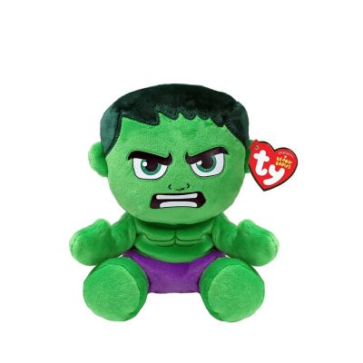 Plus 15 cm Beanie Babies soft Marvel Hulk Ty